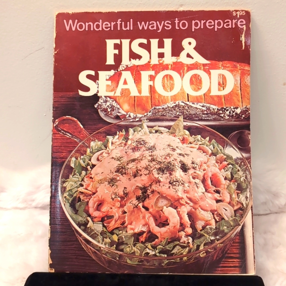 Playmore| Vintage 70s Wonderful Ways to Prepare Fish & Seafood Cookbook